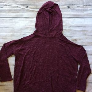 Aerie Soft & Sexy Plush Maroon Sweater